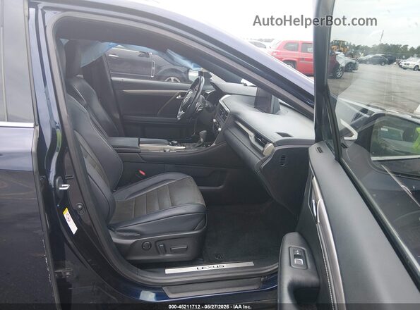 2T2ZZMCA3HC065558 2017 LEXUS RX 350 Blue Вид салону спереду
