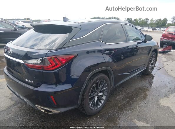 2T2ZZMCA3HC065558 2017 LEXUS RX 350 Blue Задня права чверть