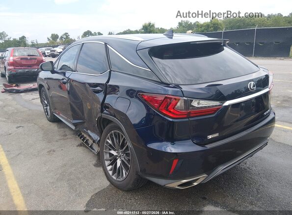 2T2ZZMCA3HC065558 2017 LEXUS RX 350 Blue Задня ліва чверть