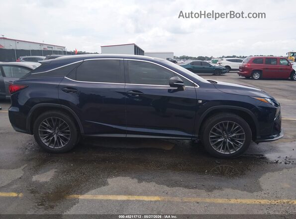 2T2ZZMCA3HC065558 2017 LEXUS RX 350 Blue Вид задньої частини салону