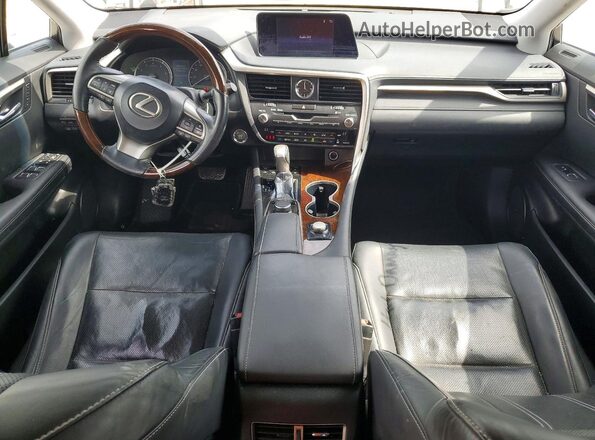 2T2ZZMCA3HC072929 2017 LEXUS RX Gray Առջևի վահանակի տեսք
