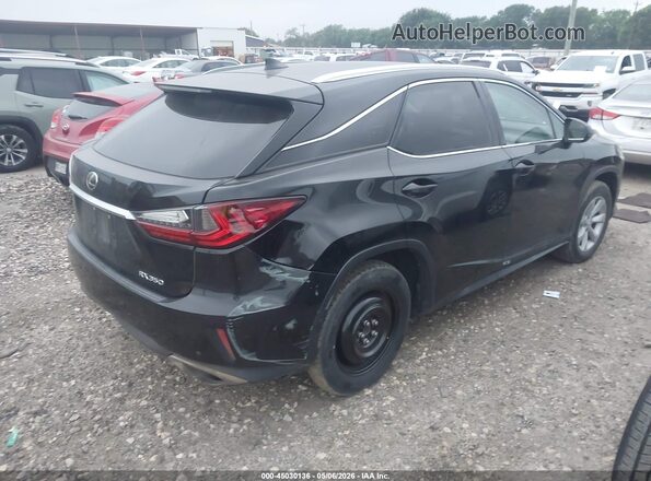2T2ZZMCA4GC028095 2016 LEXUS RX 350 Black Tył prawy