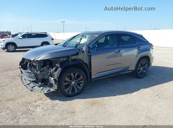 2T2ZZMCA4HC039289 2017 LEXUS RX 350 Gray Vista tres cuartos delantera izquierda