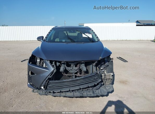 2T2ZZMCA4HC039289 2017 LEXUS RX 350 Gray Vista interior trasera
