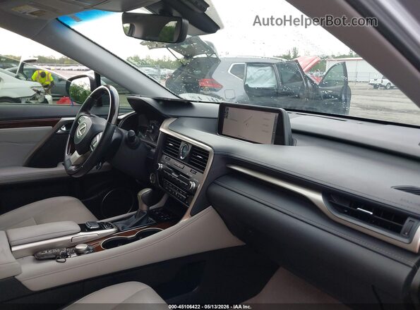 2T2ZZMCA4HC080733 2017 LEXUS RX 350 Silver Вид салону спереду