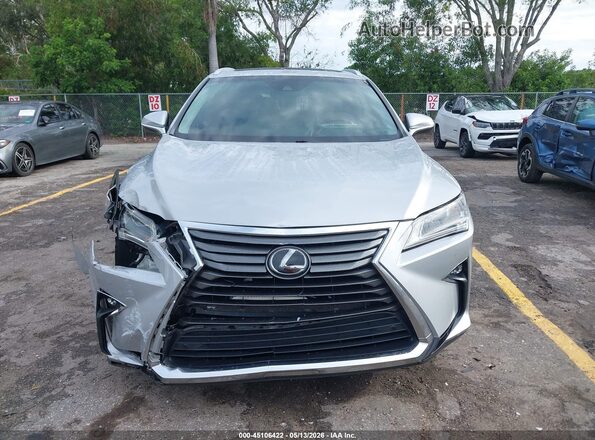 2T2ZZMCA4HC080733 2017 LEXUS RX 350 Silver Вид щитка приладів