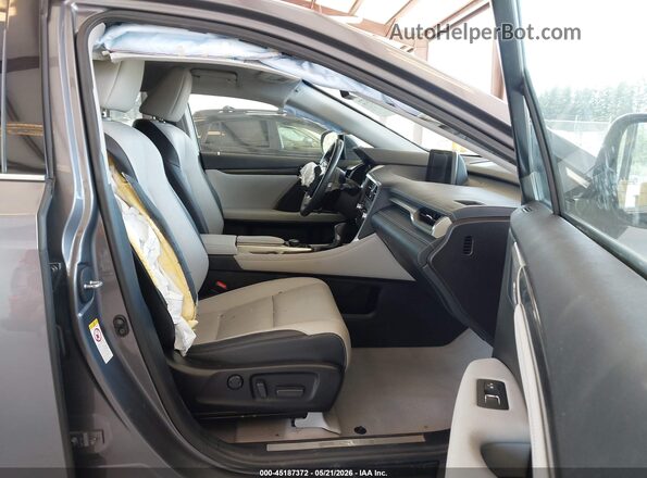 2T2ZZMCA5HC041083 2017 LEXUS RX 350 Серый Вид салона спереди