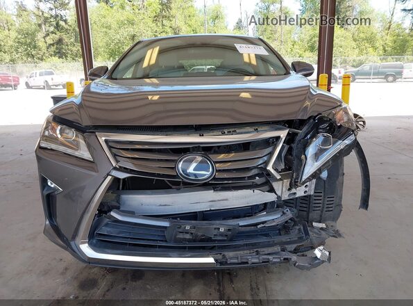 2T2ZZMCA5HC041083 2017 LEXUS RX 350 Серый Вид задней части салона