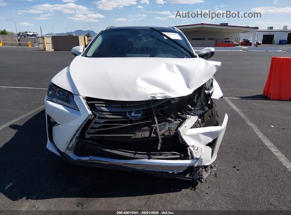 2T2ZZMCA5HC073449 2017 LEXUS RX 350 White Widok wnętrza z tyłu
