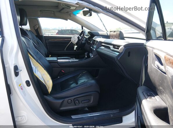 2T2ZZMCA5HC073449 2017 LEXUS RX 350 White Widok wnętrza z przodu