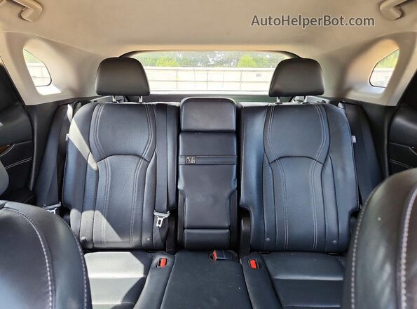 2T2ZZMCA5KC148822 2019 LEXUS RX Black უკანა სავარძლების ხედი