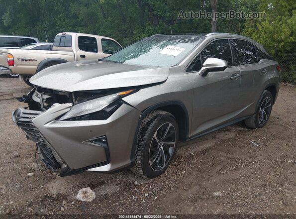2T2ZZMCA6KC133357 2019 LEXUS RX 350 Silver Առջևի ձախ երեք քառորդ տեսարան