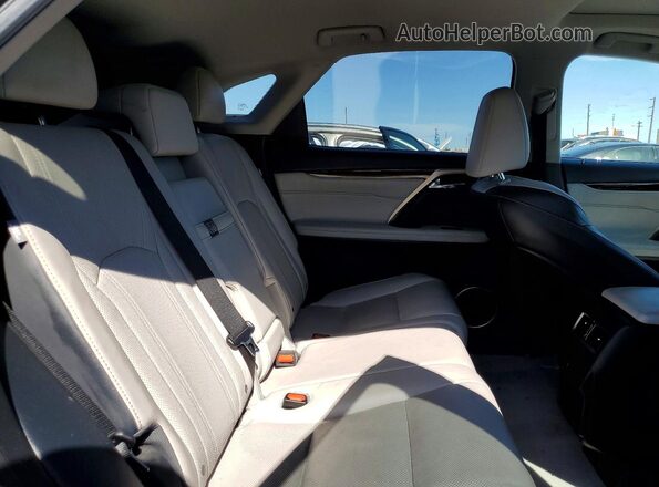 2T2ZZMCA6KC135044 2019 LEXUS RX Charcoal Widok tylnych siedzeń