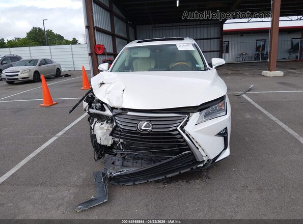 2T2ZZMCA7JC104044 2018 LEXUS RX 350 White Vista interior trasera