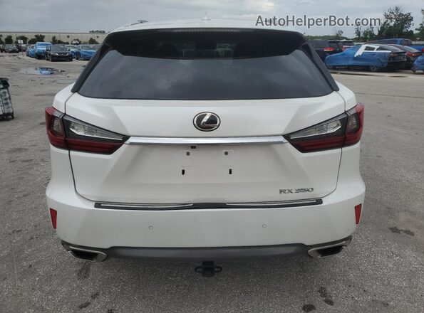 2T2ZZMCA8GC015172 2016 LEXUS RX White უკანა ხედი