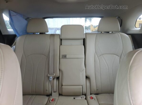 2T2ZZMCA8GC015172 2016 LEXUS RX White უკანა სავარძლების ხედი