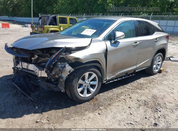 2T2ZZMCA8HC080749 2017 LEXUS RX 350 Gray წინა მარცხენა ხედი სამი მეოთხედიდან
