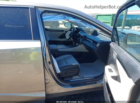 2T2ZZMCA8HC080749 2017 LEXUS RX 350 Gray წინა სალონის ხედი