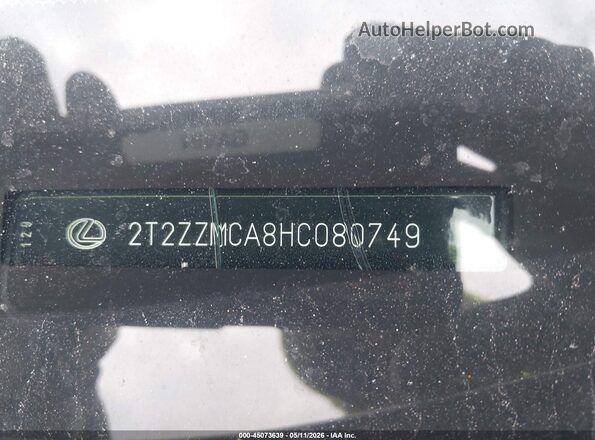 2T2ZZMCA8HC080749 2017 LEXUS RX 350 Gray 