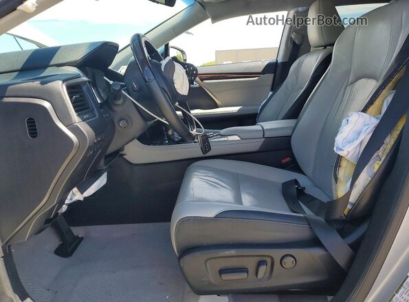 2T2ZZMCA8JC113514 2018 LEXUS RX Silver წინა სალონის ხედი