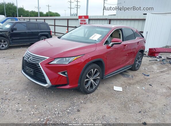 2T2ZZMCAXGC006750 2016 LEXUS RX 350 Red Front left
