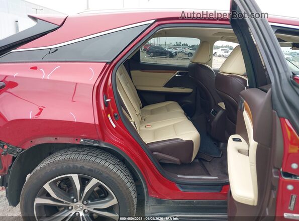 2T2ZZMCAXGC006750 2016 LEXUS RX 350 Red VIN sticker view