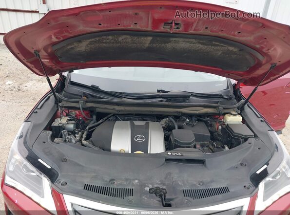 2T2ZZMCAXGC006750 2016 LEXUS RX 350 Red Rear view