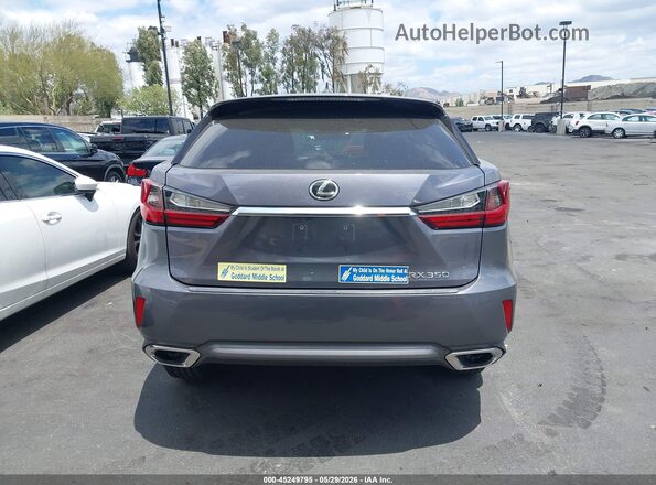 2T2ZZMCAXHC075648 2017 LEXUS RX 350 Gray 