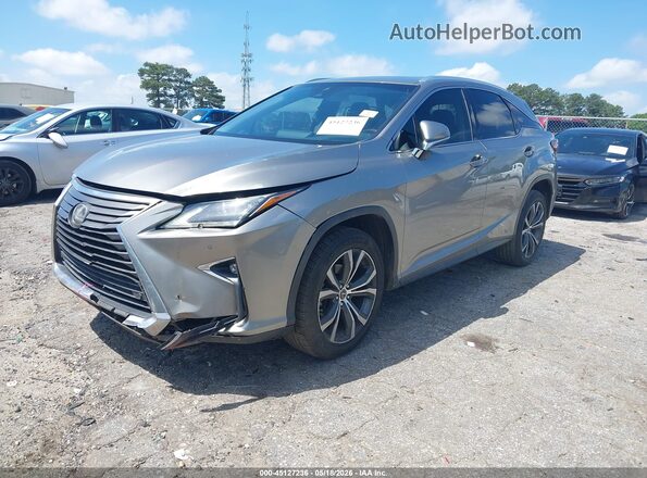 2T2ZZMCAXJC096750 2018 LEXUS RX 350 Gray Front left