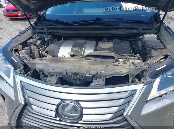 2T2ZZMCAXJC096750 2018 LEXUS RX 350 Gray Rear view