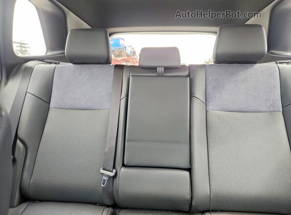 2T36CRAV3TW005242 2026 TOYOTA RAV4 Black Vista de los asientos traseros