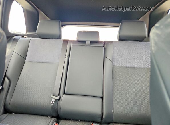 2T36CRAV3TW005242 2026 TOYOTA RAV4 Black Հետևի նստատեղերի տեսք