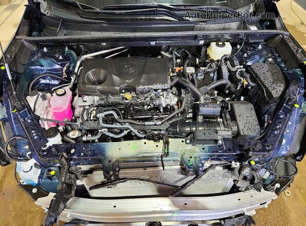 2T36CRAV5TW012032 2026 TOYOTA RAV4 Blue Engine compartment view