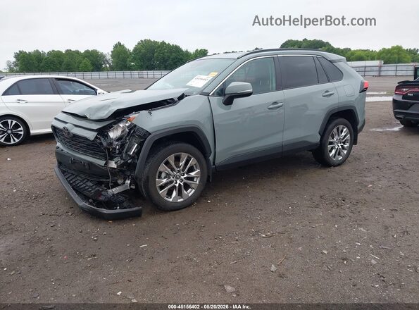 2T3A1RFV0MW192577 2021 TOYOTA RAV4 Teal Front left