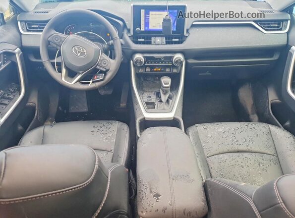 2T3A1RFV0RW445081 2024 TOYOTA RAV4 Blue Dashboard view