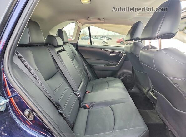2T3A1RFV0RW445081 2024 TOYOTA RAV4 Blue Rear interior view
