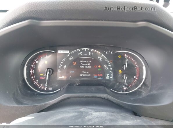 2T3A1RFV2SW595473 2025 TOYOTA LE Gray Vista de los asientos traseros