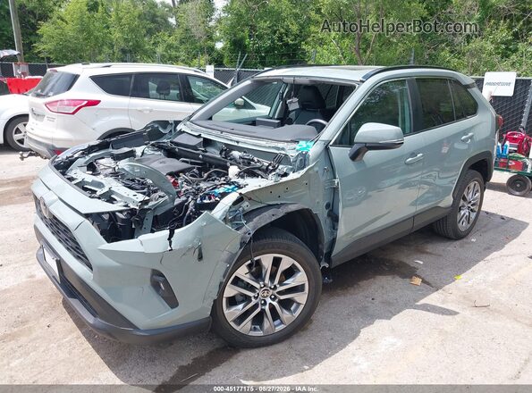 2T3A1RFV3NW303348 2022 TOYOTA RAV4 Gray Front left