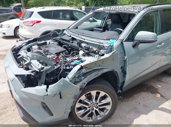 2T3A1RFV3NW303348 2022 TOYOTA RAV4 Gray Front view