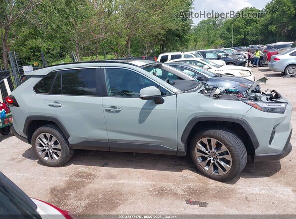 2T3A1RFV3NW303348 2022 TOYOTA RAV4 Gray 360 interior view