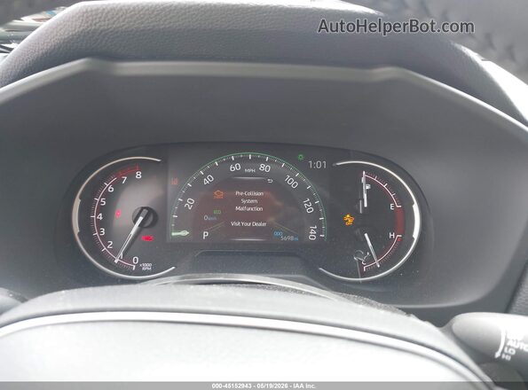 2T3A1RFV3SW579413 2025 TOYOTA RAV4 Blue უკანა სავარძლების ხედი