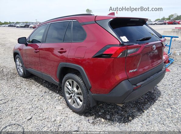 2T3A1RFV4KC043944 2019 TOYOTA RAV4 Red Rear left