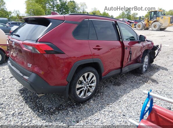 2T3A1RFV4KC043944 2019 TOYOTA RAV4 Red Rear right