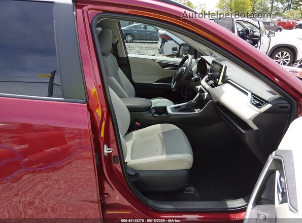 2T3A1RFV4KC043944 2019 TOYOTA RAV4 Red Front interior view