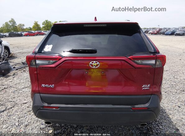 2T3A1RFV4KC043944 2019 TOYOTA RAV4 Red 
