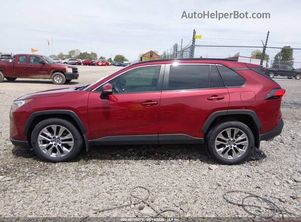 2T3A1RFV4KC043944 2019 TOYOTA RAV4 Red 360 interior view