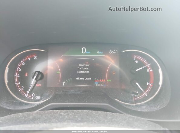 2T3A1RFV4PW364744 2023 TOYOTA RAV4 Gray Հետևի նստատեղերի տեսք