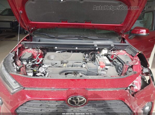 2T3A1RFV4RW483204 2024 TOYOTA LE Red Հետևի տեսք