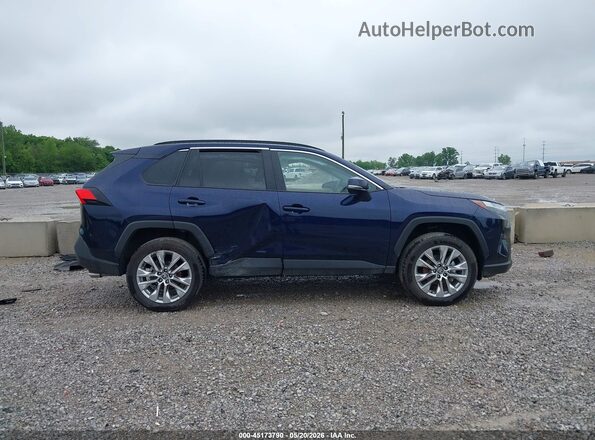 2T3A1RFV4SW608272 2025 TOYOTA RAV4 Blue Rear interior view