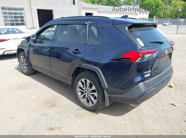 2T3A1RFV5MW238159 2021 TOYOTA RAV4 Dark Blue Trasero izquierdo